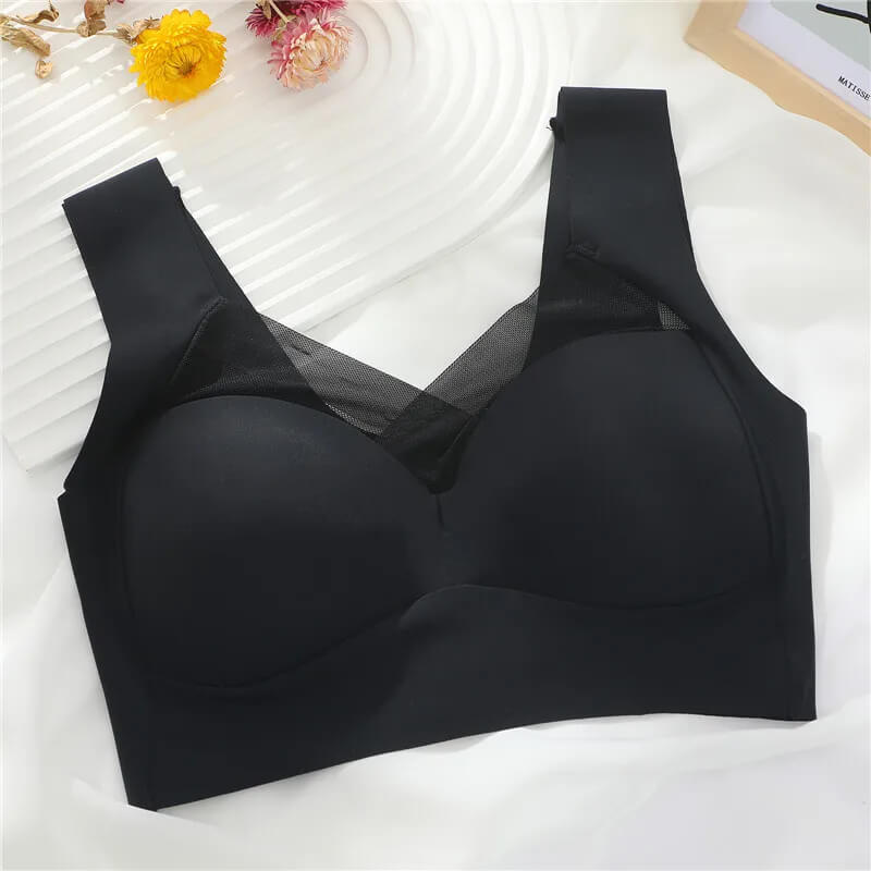 ComfortMax - Plus Size Sömlös BH för Kvinnor M-5XL - Trådlös Minimizer - Push Up-Personligt-BB-Hemnix