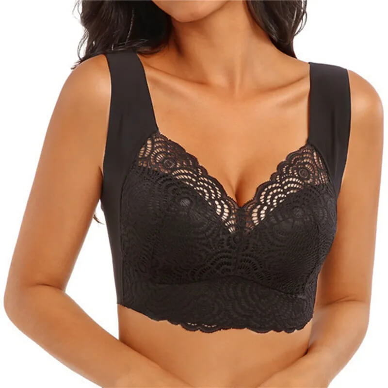 ComfortMax - Plus Size Sömlös BH för Kvinnor M-5XL - Trådlös Minimizer - Push Up-Personligt-BB-Hemnix