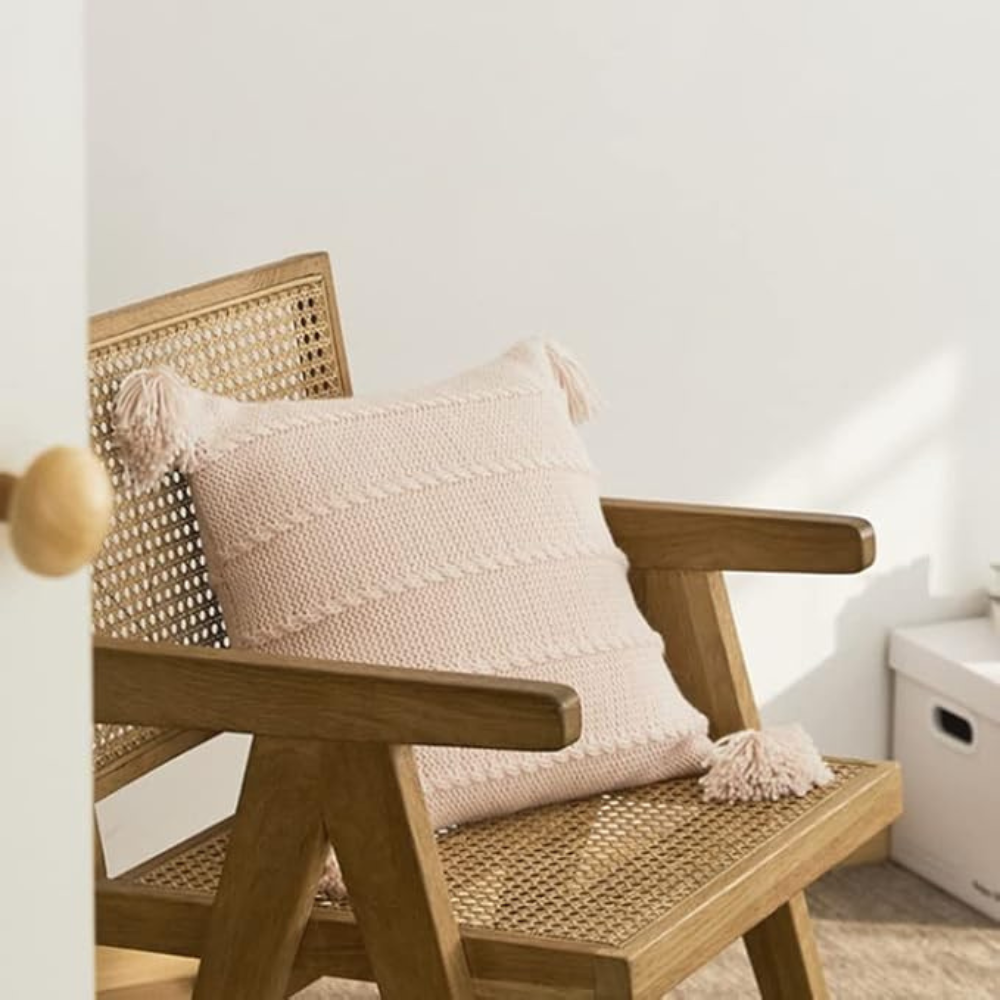 Nordisk Stickad Toffel Kuddar Carvallo