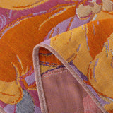 Sunset Bloom Bäddhandduk i bomullsgaze Carvallo