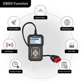 Bil Full OBD2/EOBD Skanner Carvallo