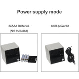 Modern Cube LED Väckarklocka Carvallo