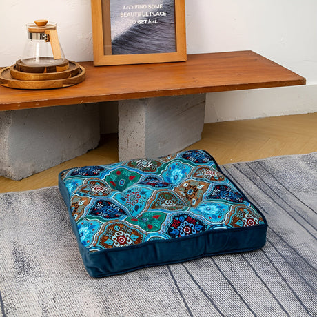 Marockansk kudde med knytband – Boho-Chic Comfort MILA Sverige