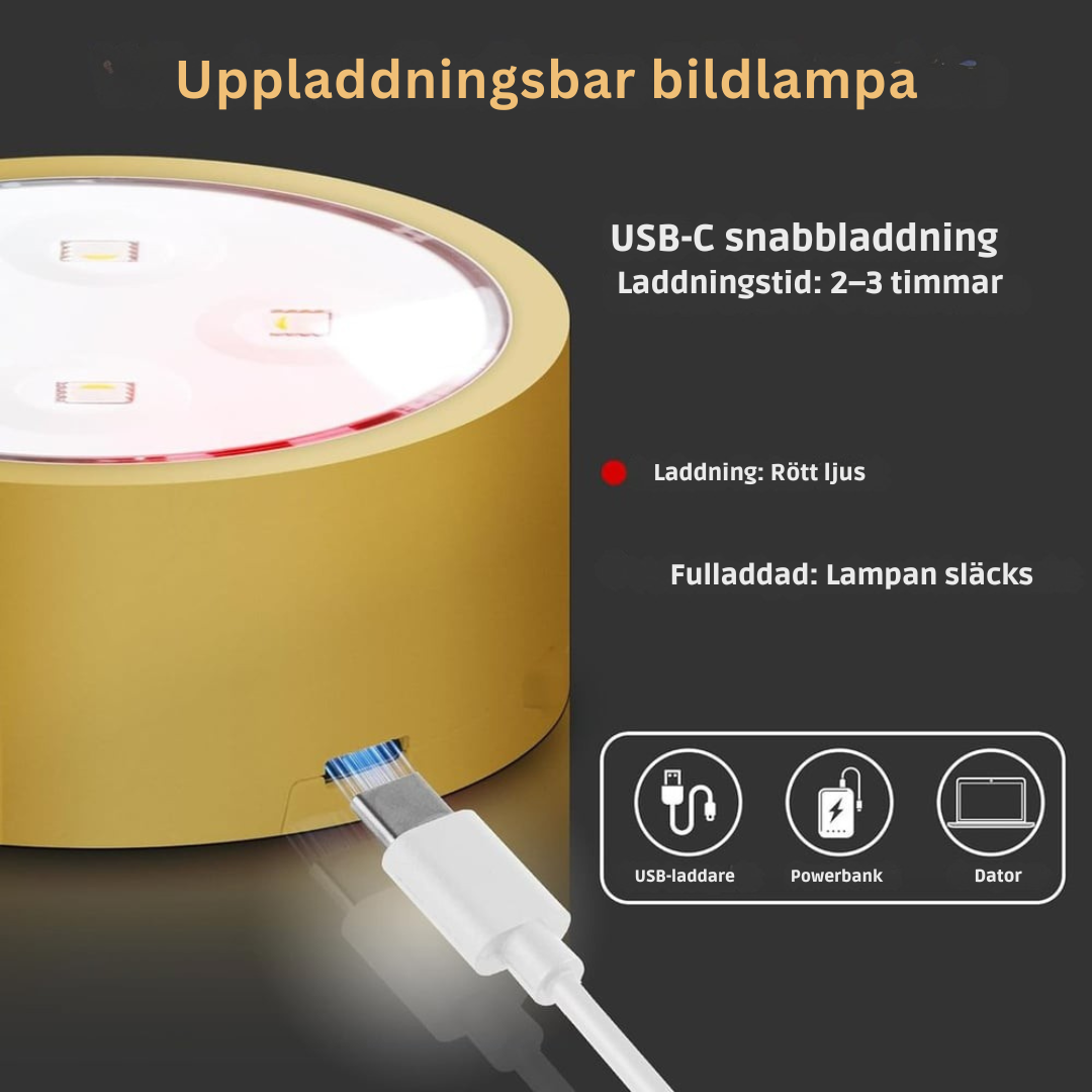 MagnaGlow – Ritljuspanel med 13 effekter Carvallo