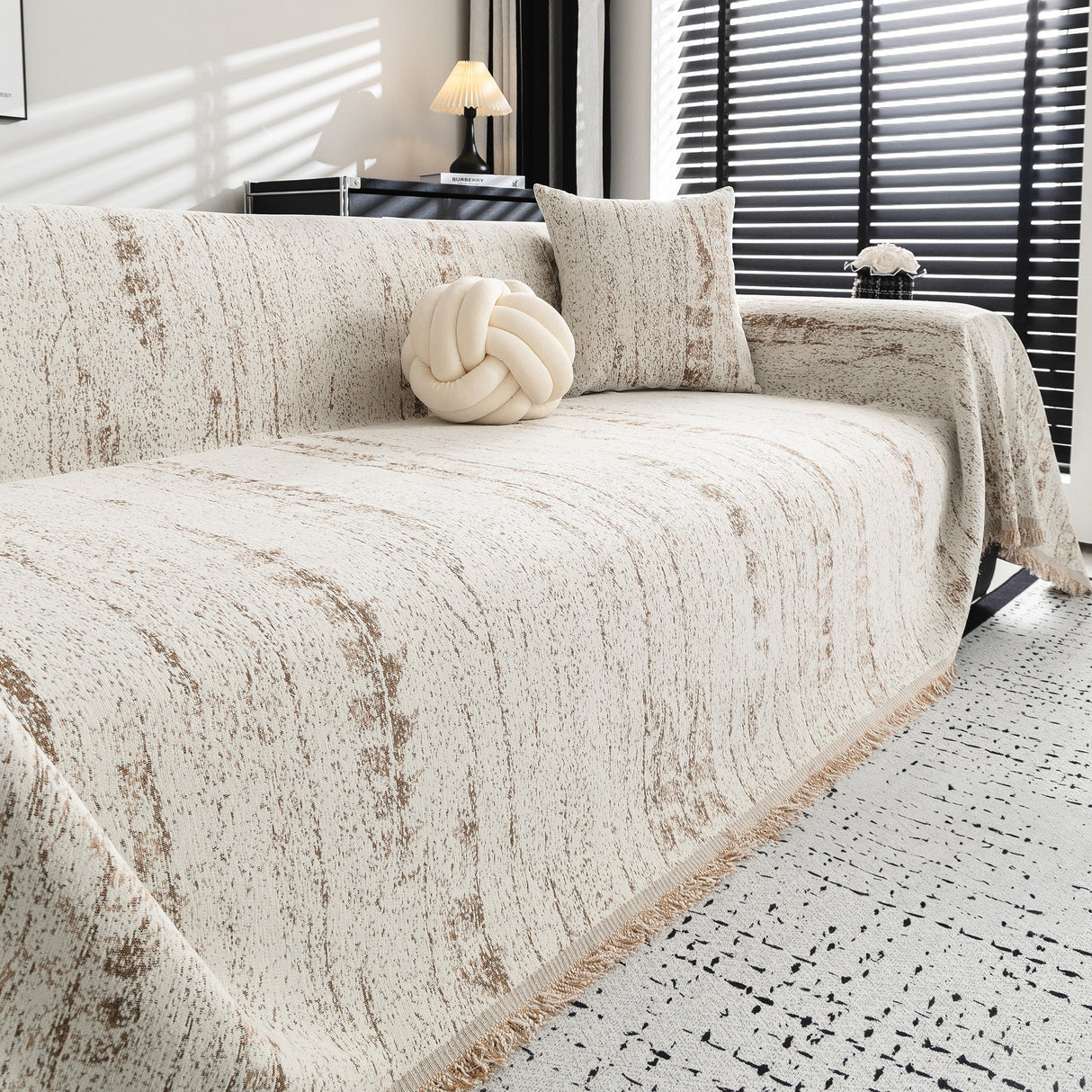 Samtida Canvas Sofföverdrag - Modernt, Stiligt & Hållbart Soffskydd Carvallo