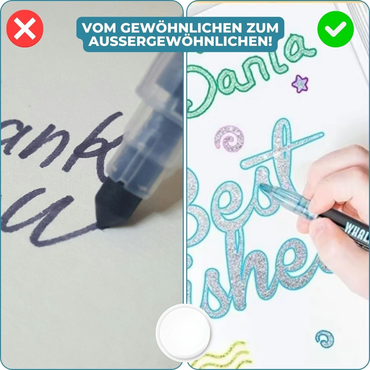 Carvallo - Tvåfärgade pennor Carvallo