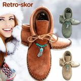 Retro Ankelstövlar-Shoes for Women-Hemnix-Hemnix