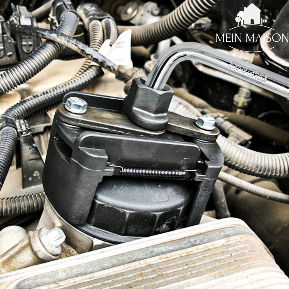 PowerGrip™ – Den justerbara oljefiltertången med maximalt grepp Carvallo