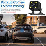 Dash Cam Triple Lens Bilkamera Nattvision Carvallo