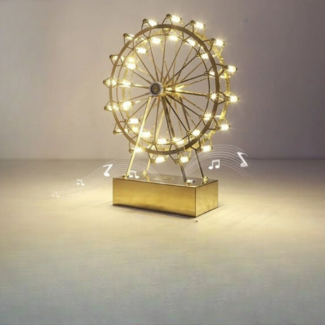 Nederländerna Designer Led bordslampa med pariserhjul MILA Sverige