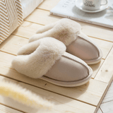 Varma Pälsiga Tofflor-Personligt-BB-Beige-EU 36-37-Hemnix