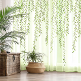 Willow Leaf Strip Fönster Gardiner Carvallo