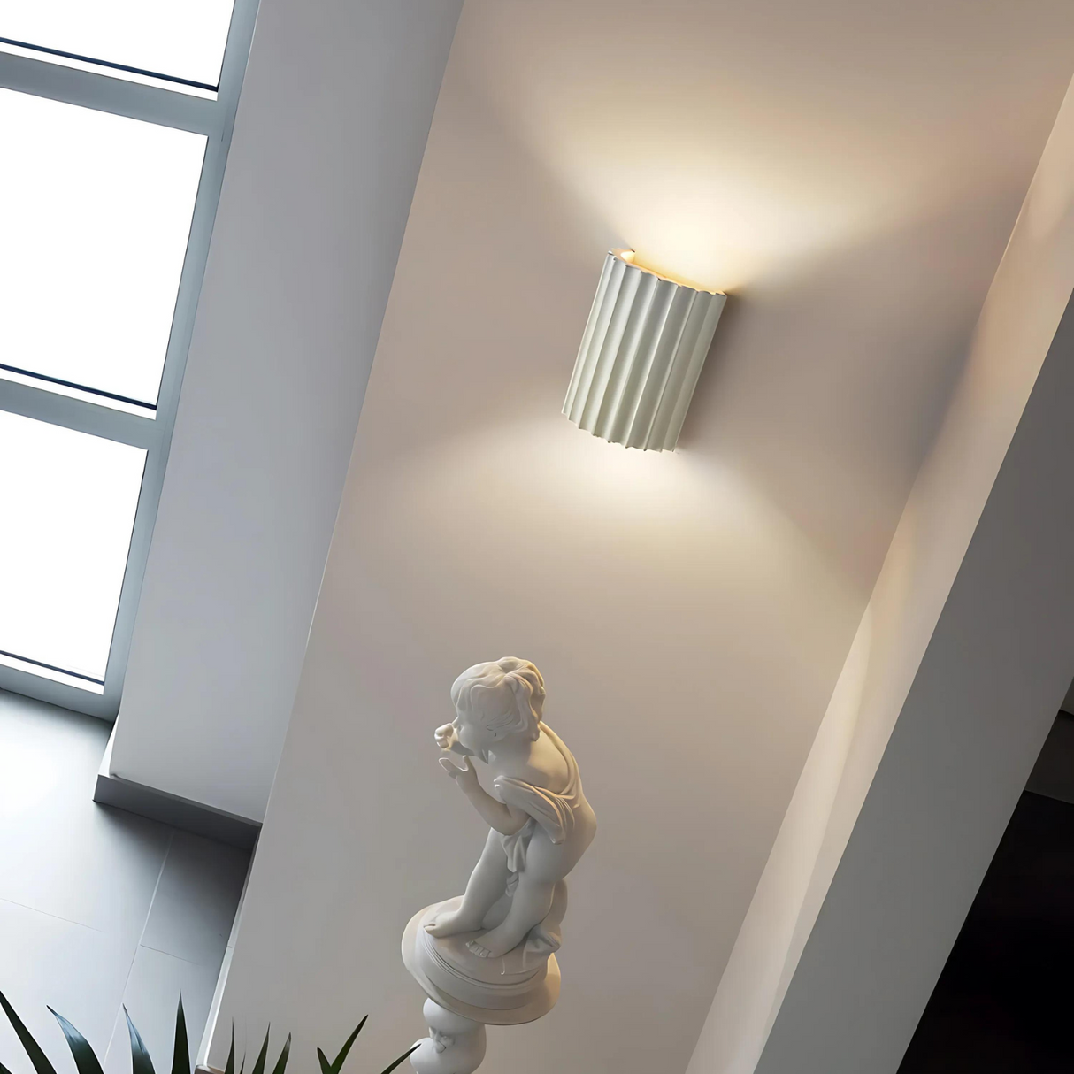 Carvallo – Vägglampa med vågig design för ett modernt interiör Carvallo