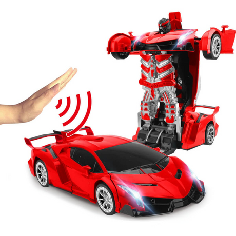 Fjärrkontroll Transformering Robotbil Leksak Carvallo