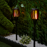 Solo Flackerande Ljusdesign Trädgårdslampa Carvallo