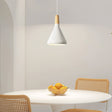 Nordisk Macaron Pendant Light | Trä Accent | Minimalistisk Charm | D7.09"-15.35" | Brick by Brick Carvallo