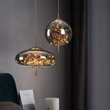 Nordisk Pendellampa | Lyx LED-Belysning | Modern Glaspendel | Energibesparande Heminredning | Brick by Brick Carvallo