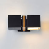 Carvallo Vägglampa Utomhus Justerbar | Vattentät & Modern | 24,5 × 16 cm | Svart Carvallo