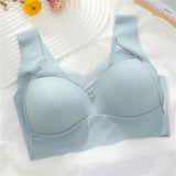 ComfortMax - Plus Size Sömlös BH för Kvinnor M-5XL - Trådlös Minimizer - Push Up-Personligt-BB-Hemnix