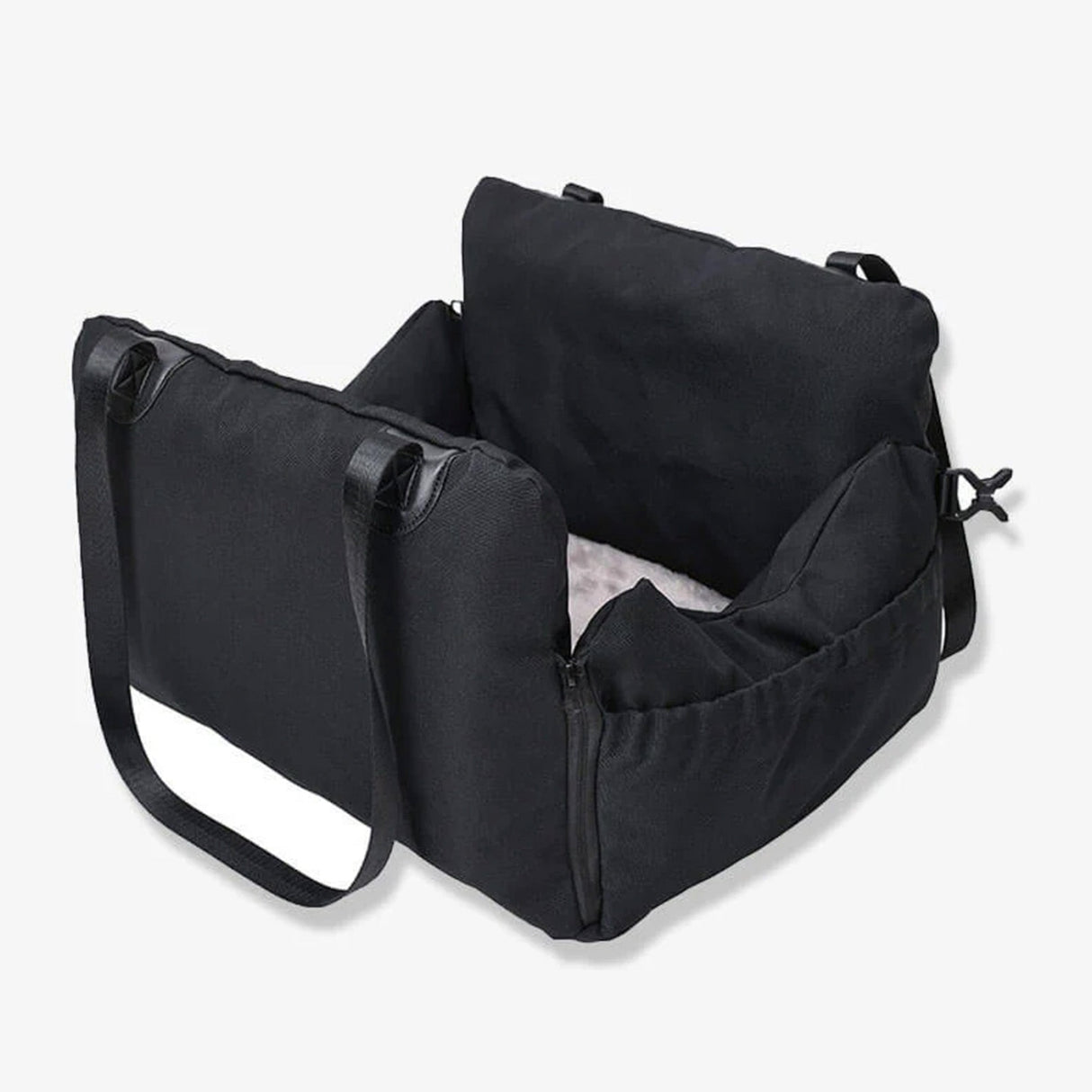 Multifunktionell Husdjursbilstol – 3-i-1 Bärväska, Soffa och Resesäng Carvallo