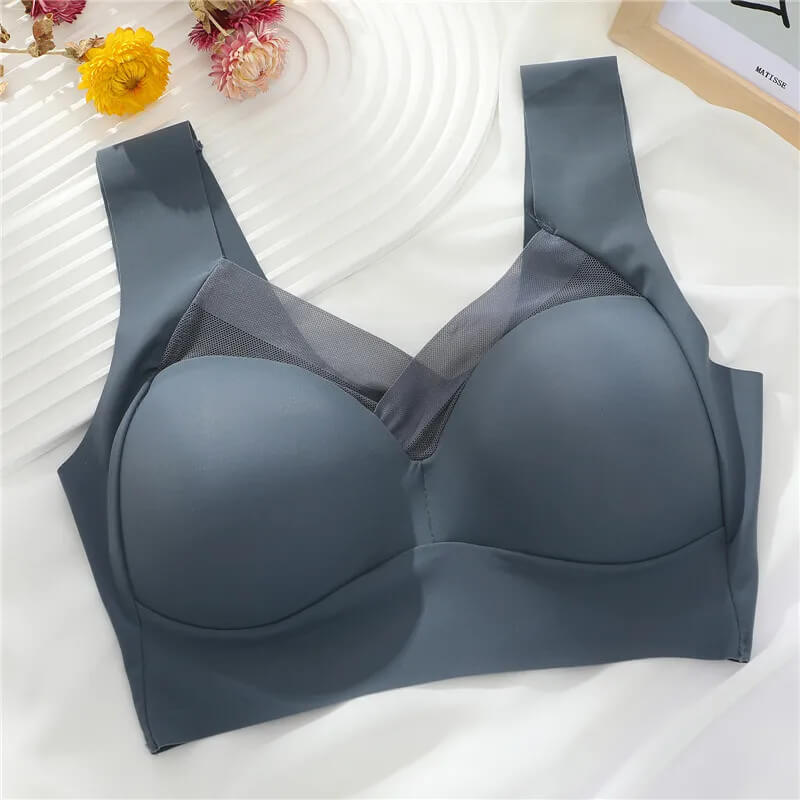 ComfortMax - Plus Size Sömlös BH för Kvinnor M-5XL - Trådlös Minimizer - Push Up-Personligt-BB-Hemnix