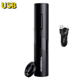 Royallure Uppladdningsbar Elektrisk Vinflaskanöppnare Set med Vakuumförslutare Carvallo