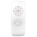 Platsbesparande 52" Lågprofil Takfläkt med LED-lampa & Fjärrkontroll Carvallo