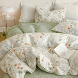 Blommigt sängkläder-set – 3-delat, Mjukt och Av hög kvalitet | Perfekt för alla årstider Carvallo