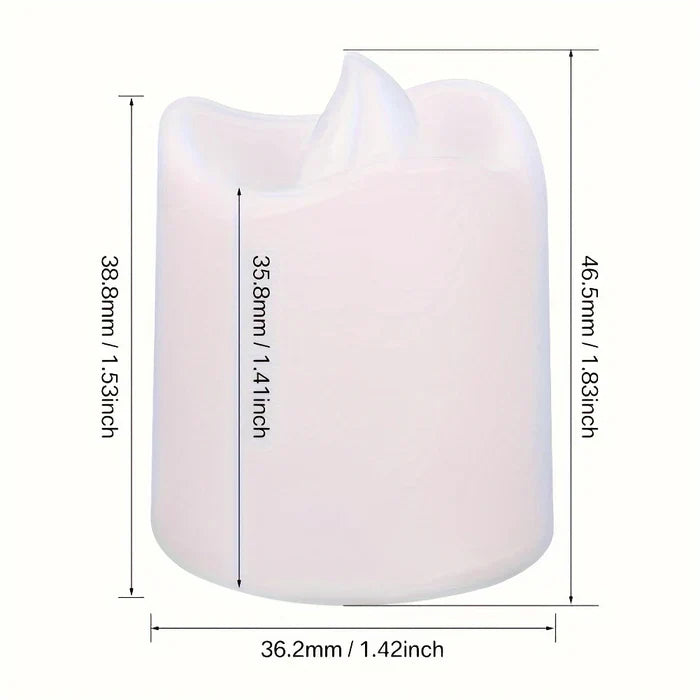 SereneFlame - Batteridrivna värmeljus för en mysig atmosfär Carvallo