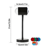 Projekteringlampa med dubbelhuvud – solnedgångsljus för atmosfärisk heminredning Carvallo