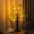 Tropiska palmblad LED-lampor Carvallo