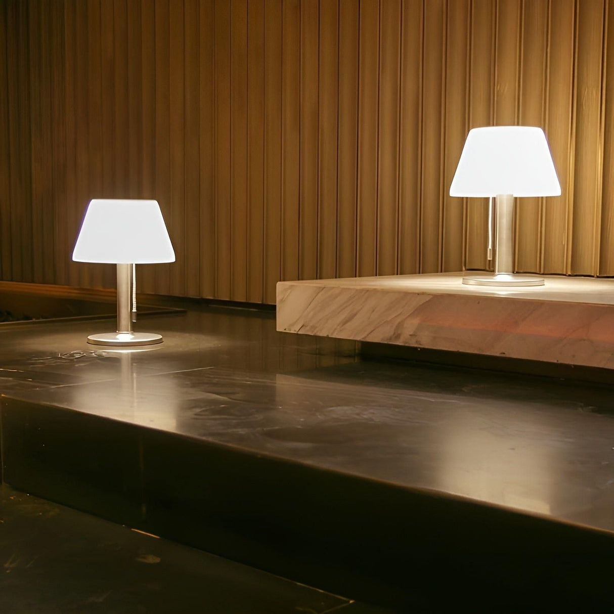 ClassicGlow Lampa - Traditionell Solarbordslampa Carvallo