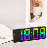 Färgglad LED Digital Klocka - För en Glad Start på Din Dag Carvallo