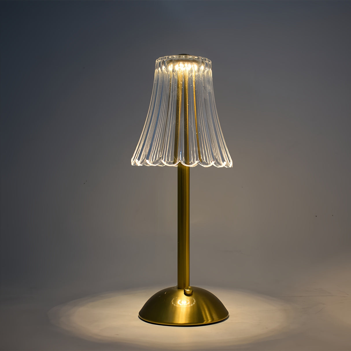 LumiGlow - Uppladdningsbar USB-LED Bordslampa med Touchkontroll Carvallo