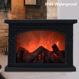 FlameGlow - Värmande Eld Simulering Kol Ljus Retro Dekoration för Inomhus och Utomhus Carvallo