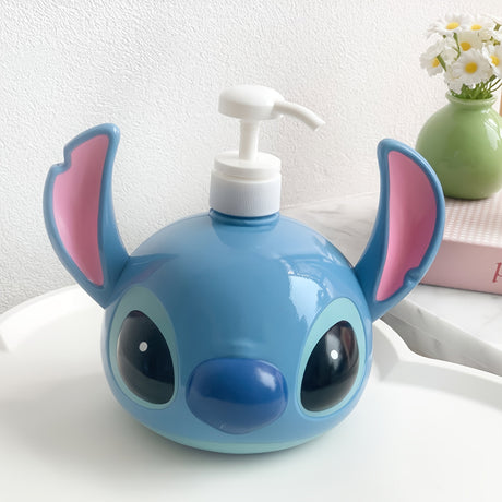 Disney Stitch PVC Schampo Dispenser – Perfekt för Badrum och Kök Carvallo