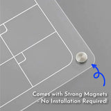 SmartSchedule - Magnetisk Kylskåpskalender & Planerare Carvallo