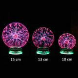 PlasmaSphere - Interaktiv plasmaskål för fascinerande ljusshower Carvallo