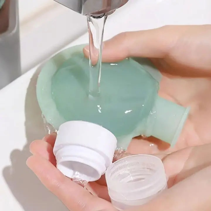 Silikonreseflaskor – 3-pack återfyllningsbara läckagesäkra behållare MILA Sverige