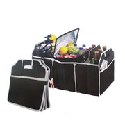 Carvallo Auto-Bagagerum-Organizer | Fällbar & Stabil | 600D Oxford-tyg | För SUV, Personbil & Lastbil Carvallo