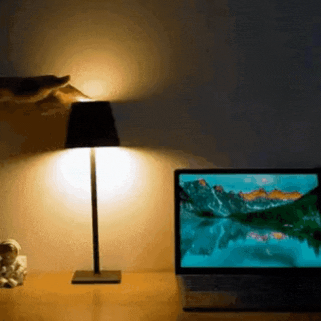 Uppladdningsbar bordslampa Carvallo