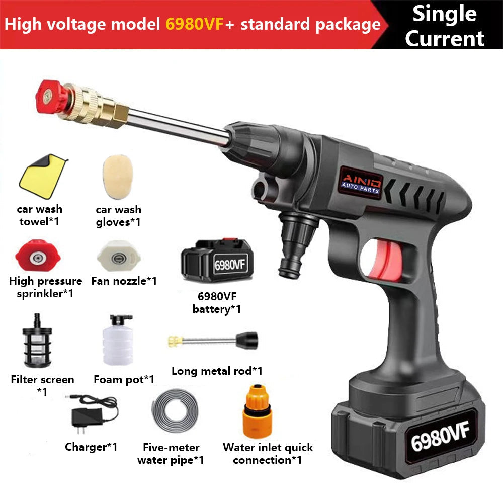 Trådlös Högtrycksbil Tvättmaskin Carvallo