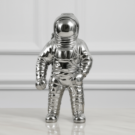 Keramisk Vas Modern Astronaut Rymdskulptur Carvallo