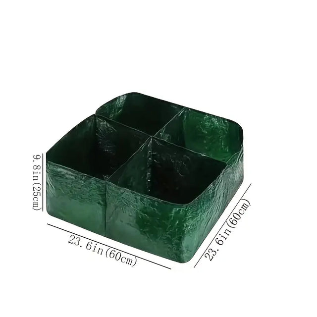 Plantisäck med flera fack – Robust trädgårdsförvaring för växter och örter Carvallo