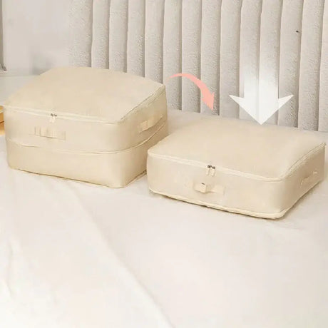 Royallure Kompressionsförvaringspåsar – Vattenavvisande Nylon, Lätt-Dragkedja, Förvaring för Garderob & Resa Carvallo