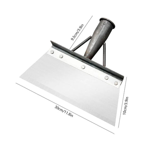 NordStål MultiSpade - Multifunktionell Utomhus Trädgårdsskrapa-Trädgårdsskrapa-BB-30 cm-Hemnix