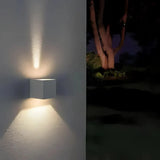 Modern svart aluminium vägglampa Carvallo