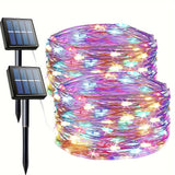 Utomhus Solenergi Drivna Röda Ängel Ljus Carvallo