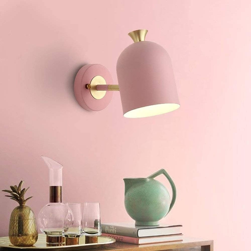 Dekorativ järnvägglampa | 9.84"× 7.87" | Enkel glödlampa belysning | Metall väggmonterad ljus | Brick by Brick Carvallo