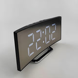 CurvaGlow Klocka - Modern LED Kurvor Väcker Klocka Carvallo